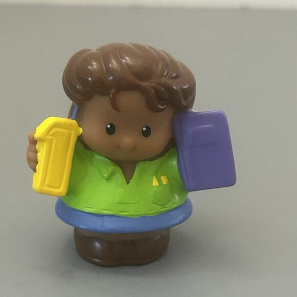 Fisher Price Little People Birthday School Numbers 1 2 3 4 5 and 6 Figures VTG - Picture 2 of 9